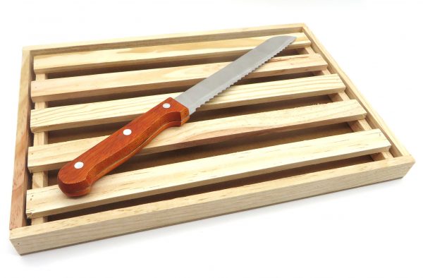 tabla cortar pan madera